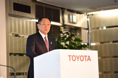 Akio Toyoda 2019 earnings two