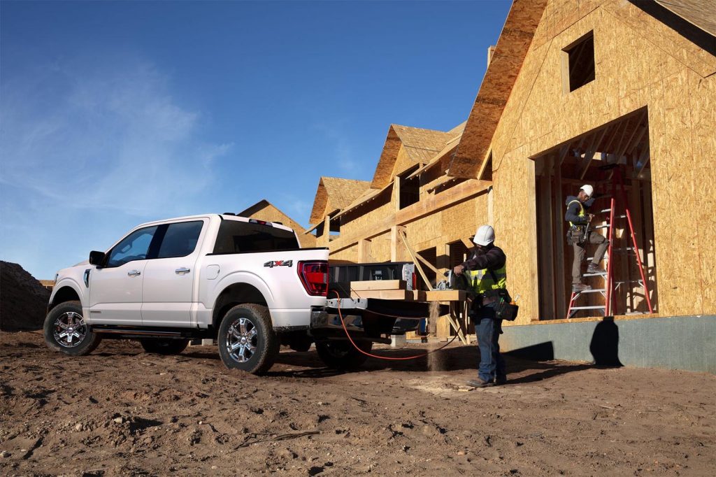 2021 Ford F-150 - at work site