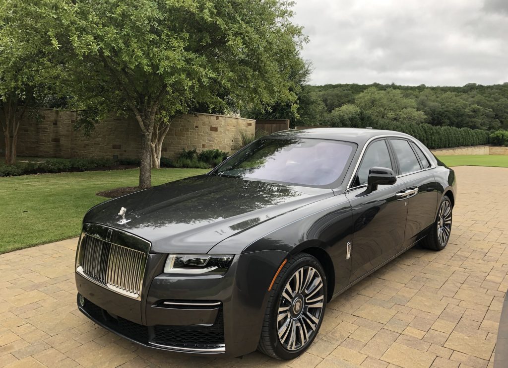 The 2021 Rolls-Royce Ghost. Photo by Larry Printz for The Detroit Bureau