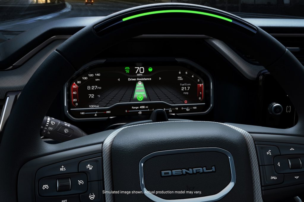 Super Cruise driver assistance technology will launch on the GMC Sierra 1500 Denali in late model year 2022.