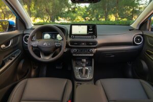 2022 Hyundai Kona Limited interior