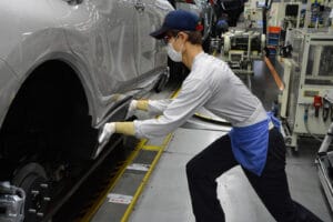 Toyota assembly line Japan