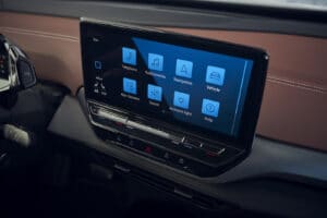 2021 VW ID.4 touchscreen