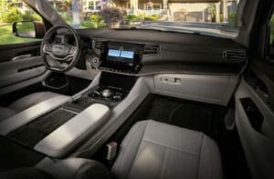 2022 Jeep Wagoneer interior