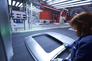 BMW carbon emission free steel sunroof