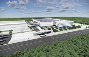 Hyundai fuel cell plant rendering in China