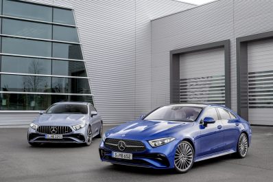 2022 Mercedes CLS 450 and AMG