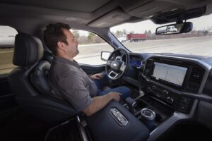 Ford BlueCruise in F-150 driving