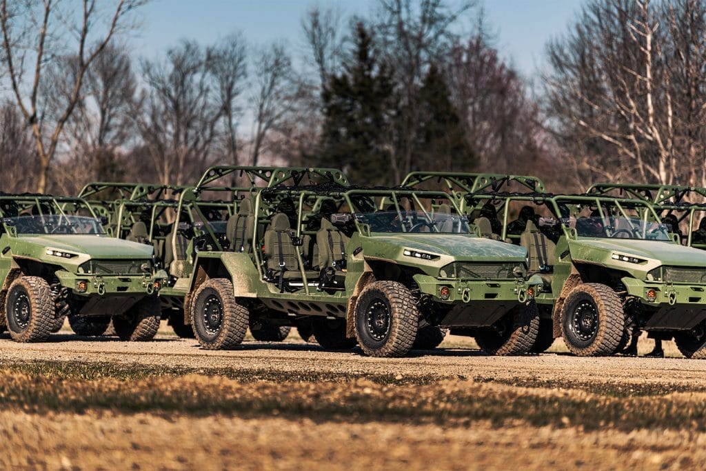 GM Defense ISV fleet