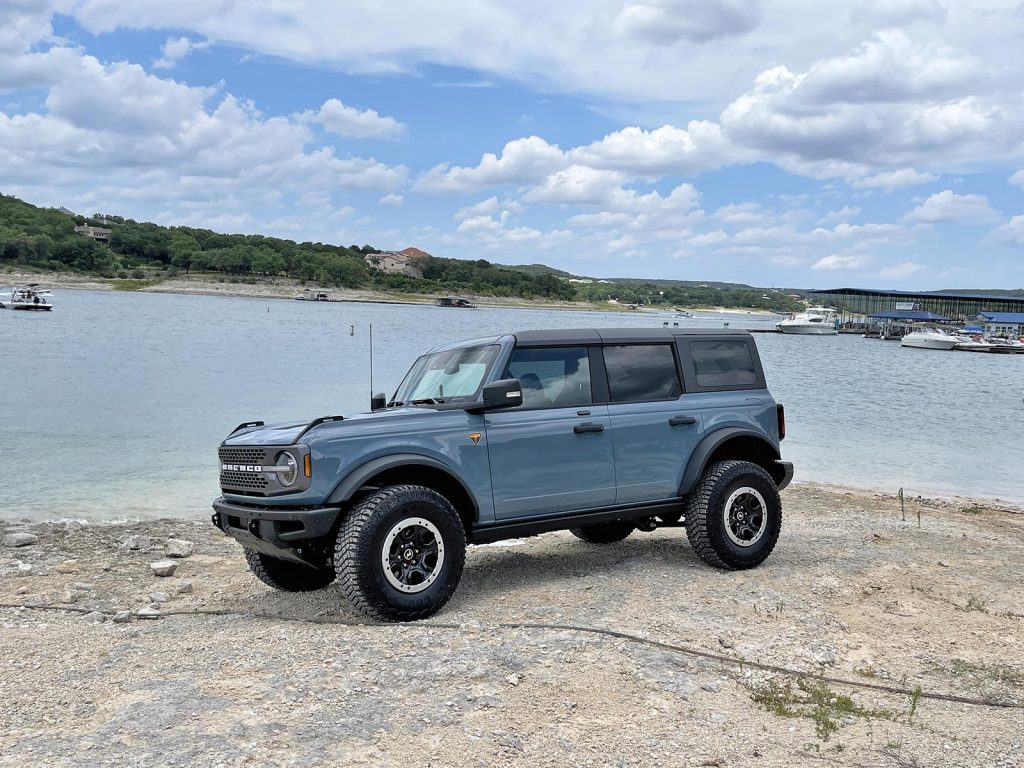 2021 Ford Bronco - on beach