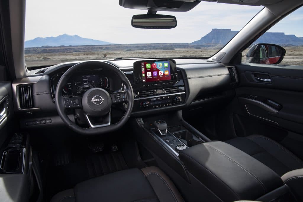 2022 Nissan Pathfinder interior