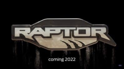 Ford Bronco Raptor Coming in 2022