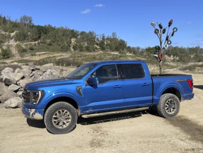 2022 Ford F-150 Tremor - front 3-4