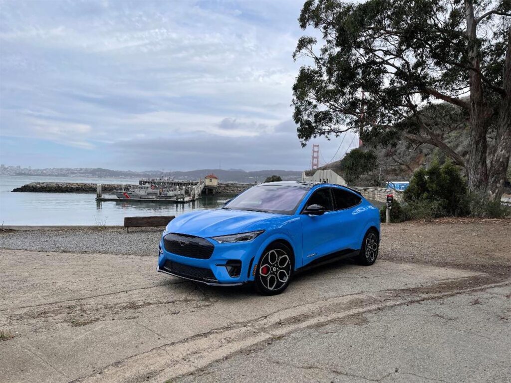 2022 Ford Mustang Mach-E GT - by the water