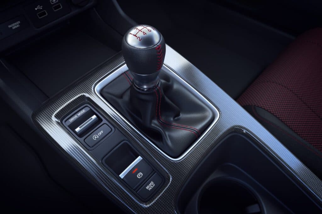 2022 Honda Civic Si gear shift lever