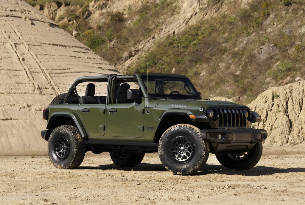 2022 Jeep Wrangler Willys is now available with the Xtreme Recon front