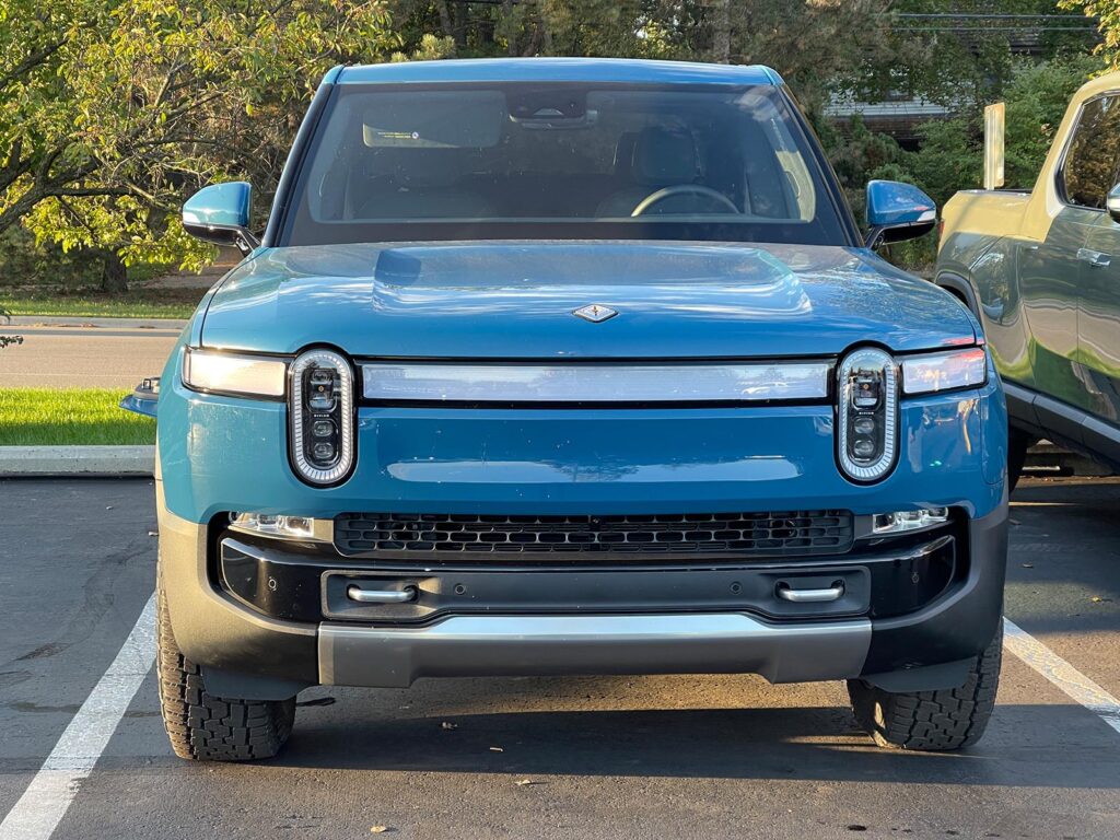 2022 Rivian R1T - nose parked