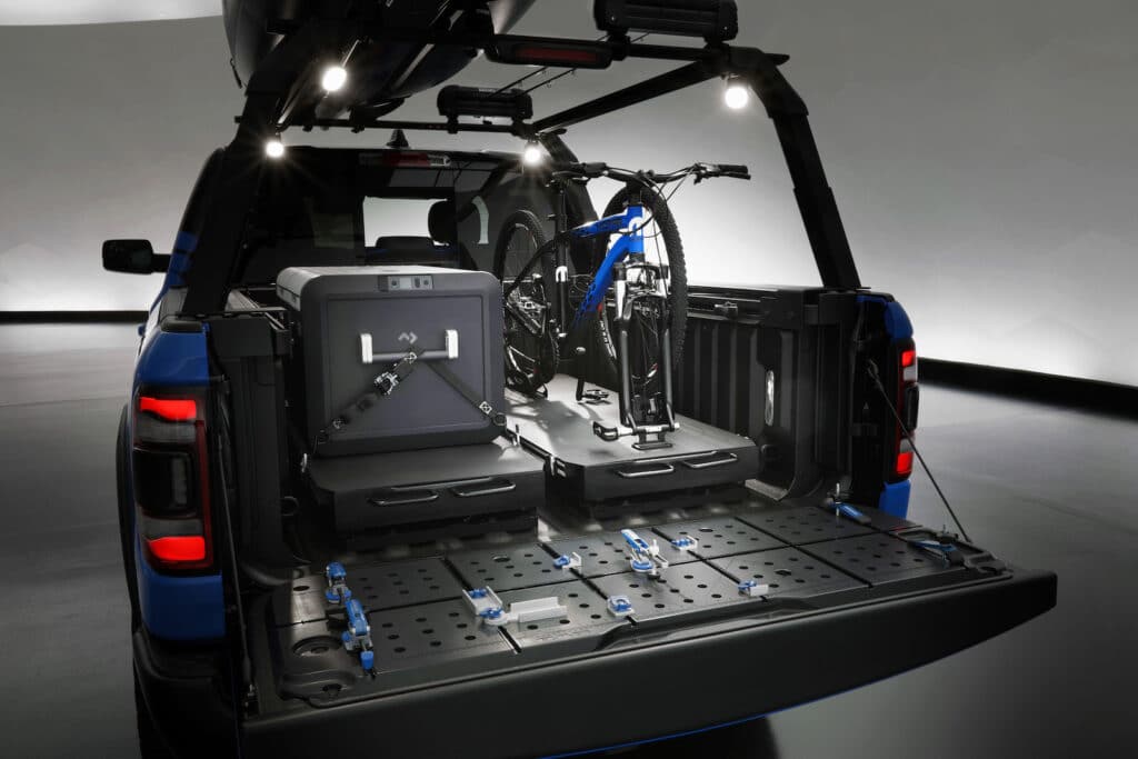 Ram 1500 Outdoorsman concept truck bed system