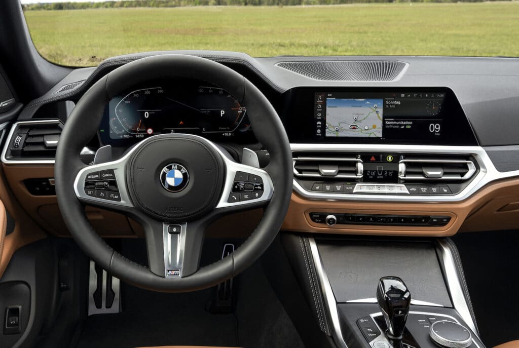 2022 BMW 430i Gran Coupe cockpit