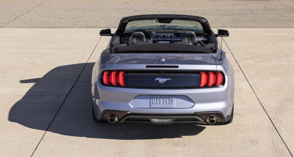 2022 Ford Mustang Coastal Limited Edition rear top