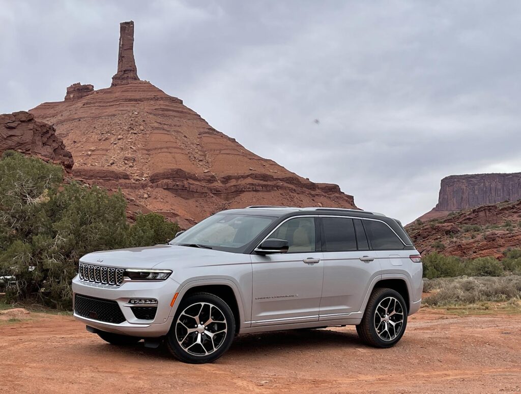 2022 Jeep Grand Cherokee - and chimney rock