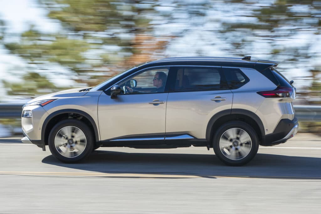 2022 Nissan Rogue driving side