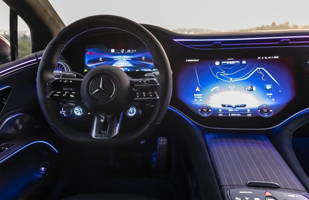 2022 Mercedes-AMG EQS 53 - interior v1