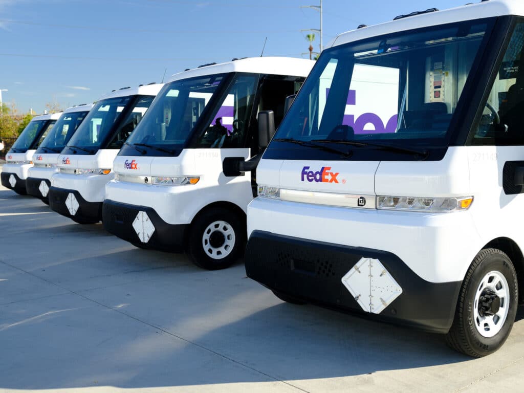 FedEx EV600 quintet December 2021
