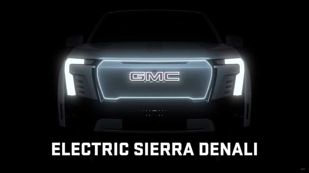 GMC Electric Sierra Denali pic