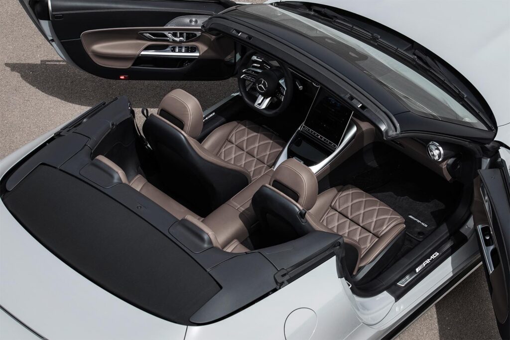 2022 Mercedes-AMG SL - interior overhead M
