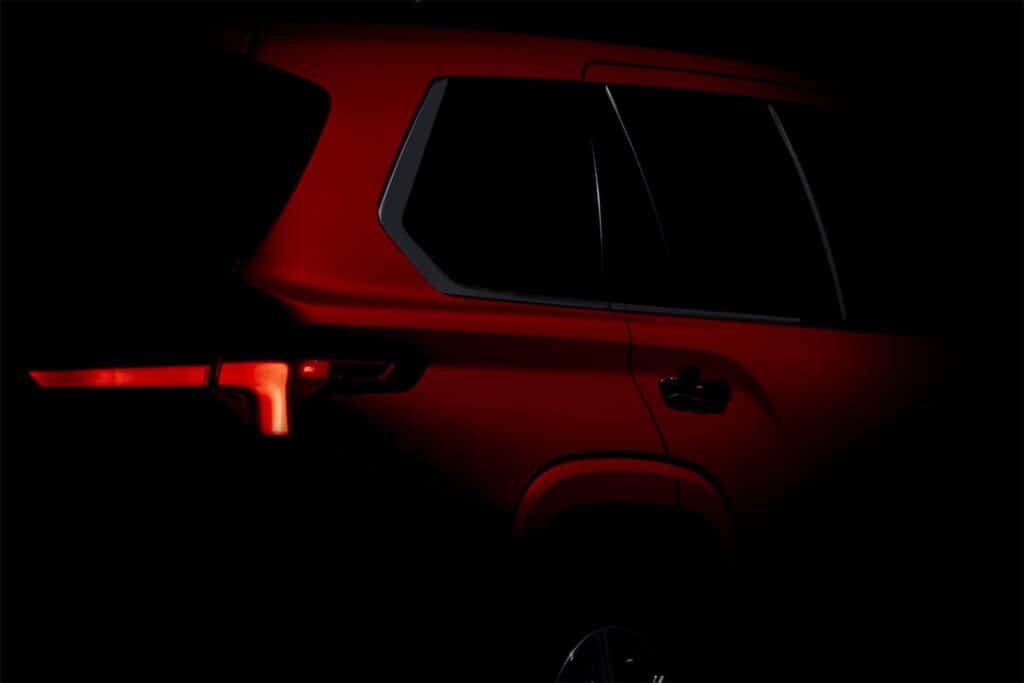 2023 Toyota Sequoia - rear 3-4 teaser