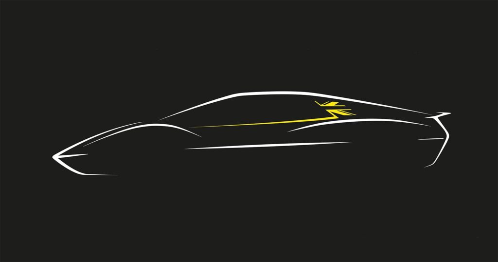 Lotus - Britishvolt Sports Car - rendering
