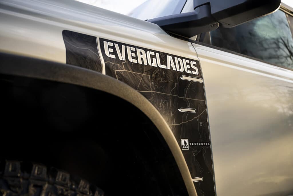 2022 Ford Bronco Everglades decal