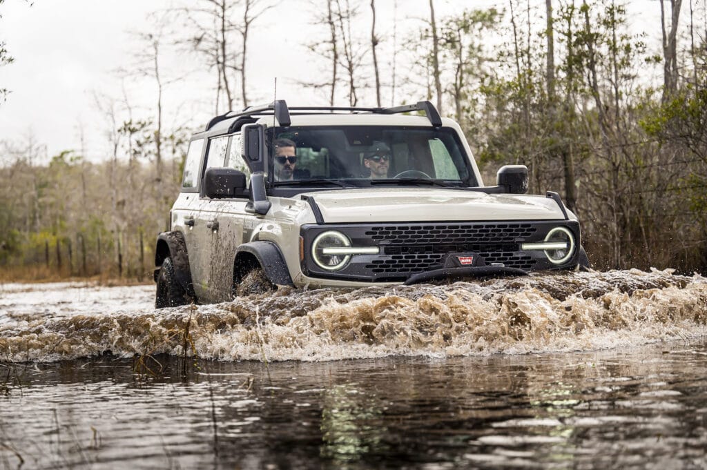 2022 Ford Bronco Everglades fording