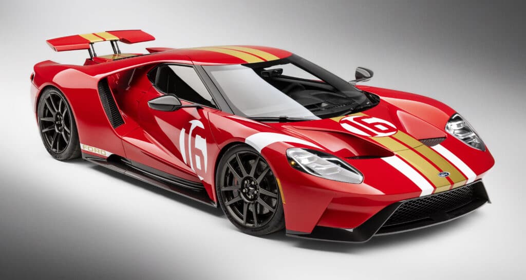 2022 Ford GT Alan Mann Heritage Edition front