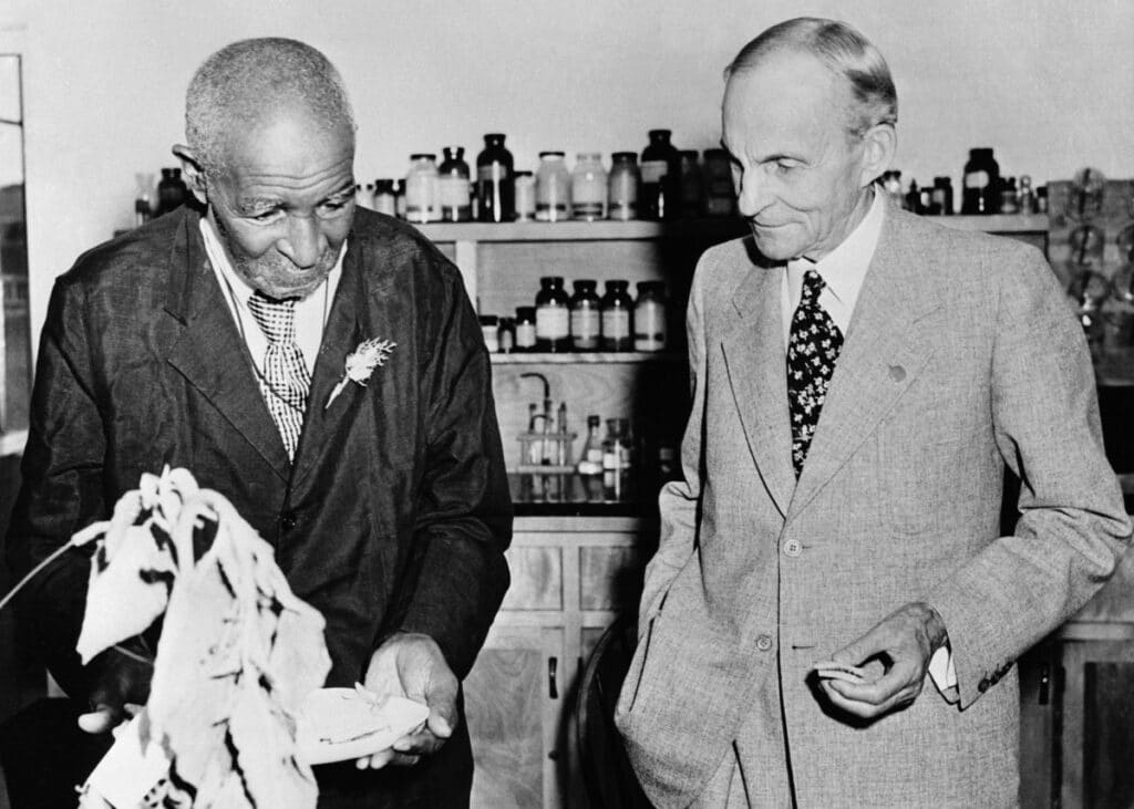 George Washington Carver and Henry Ford