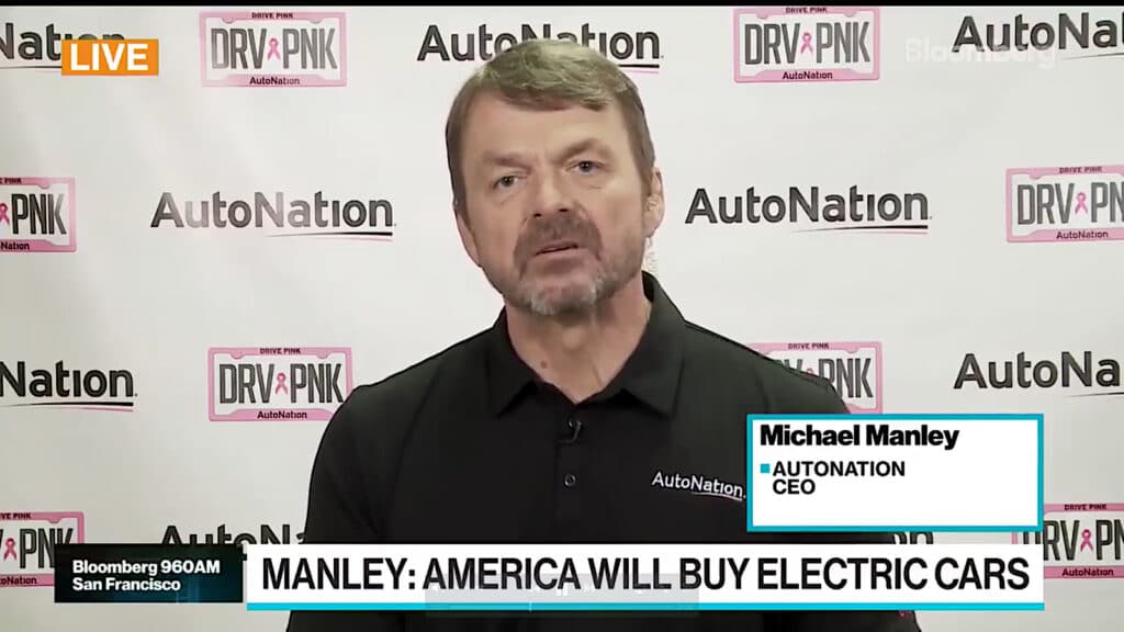 Mike Manley AutoNation CEO on Bloomberg