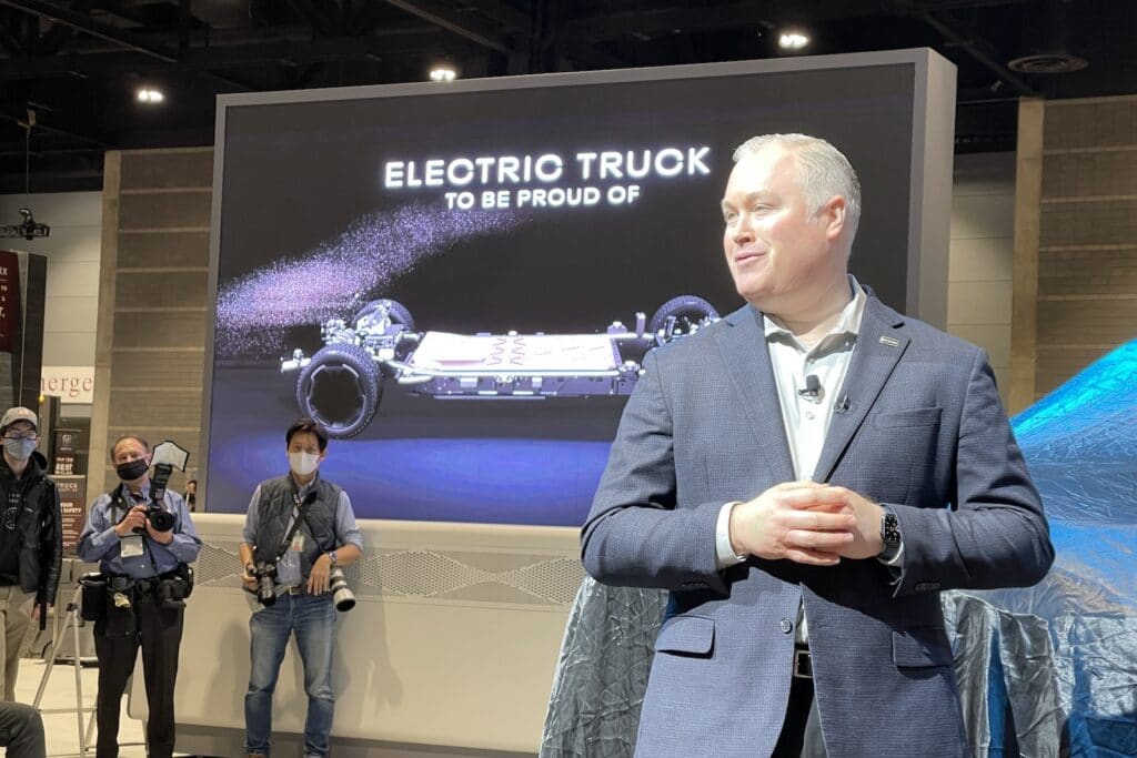 Ram's Mike Koval at Chicago Auto Show 2022