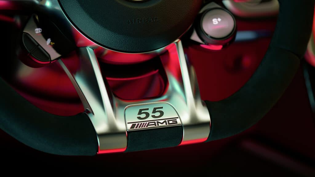 Mercedes-AMG G 63 Edition 55 steering wheel