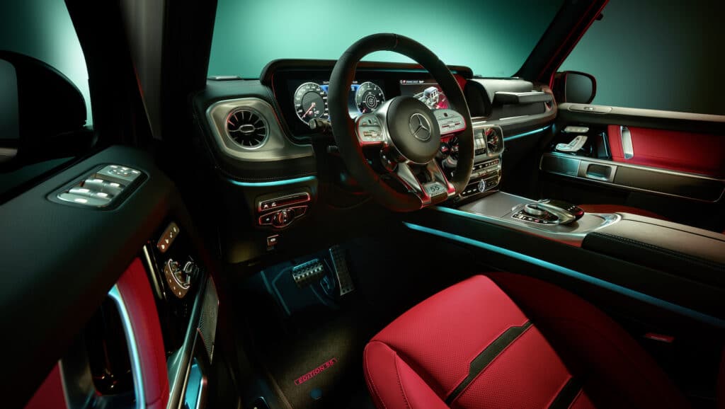 Mercedes-AMG G 63 Edition 55 cockpit
