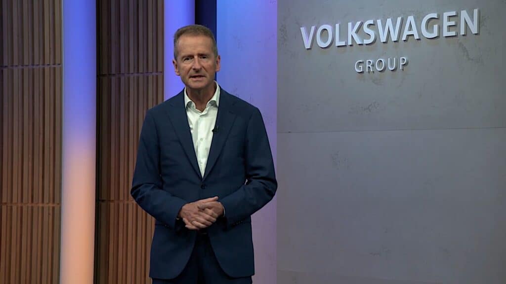 VW's Diess annual presser 2022