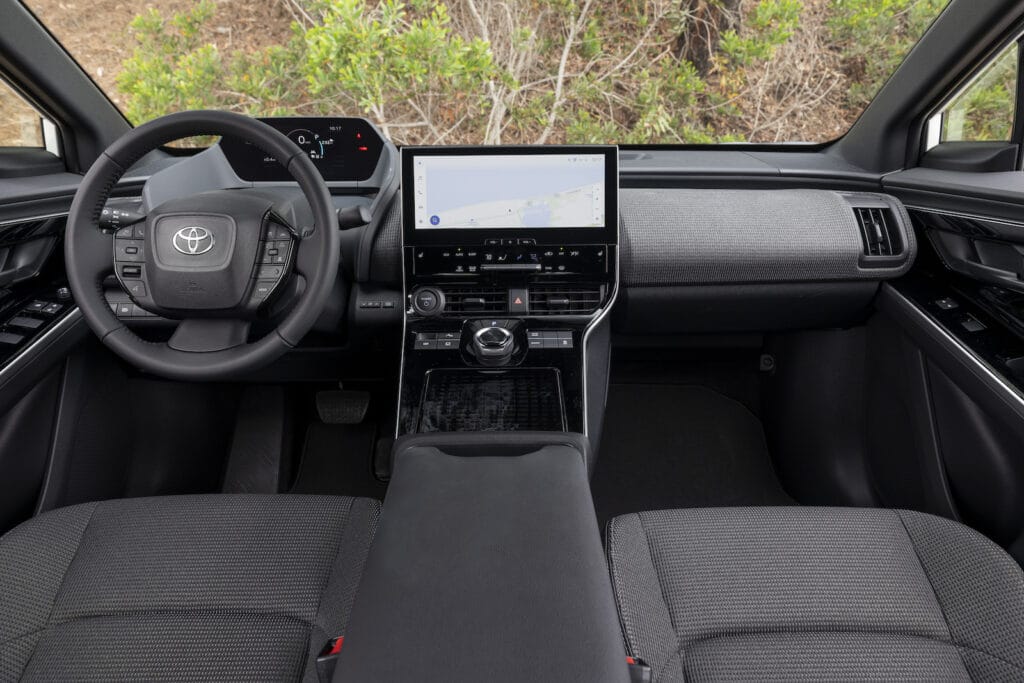 2023 Toyota bZ4X XLE FWD interior