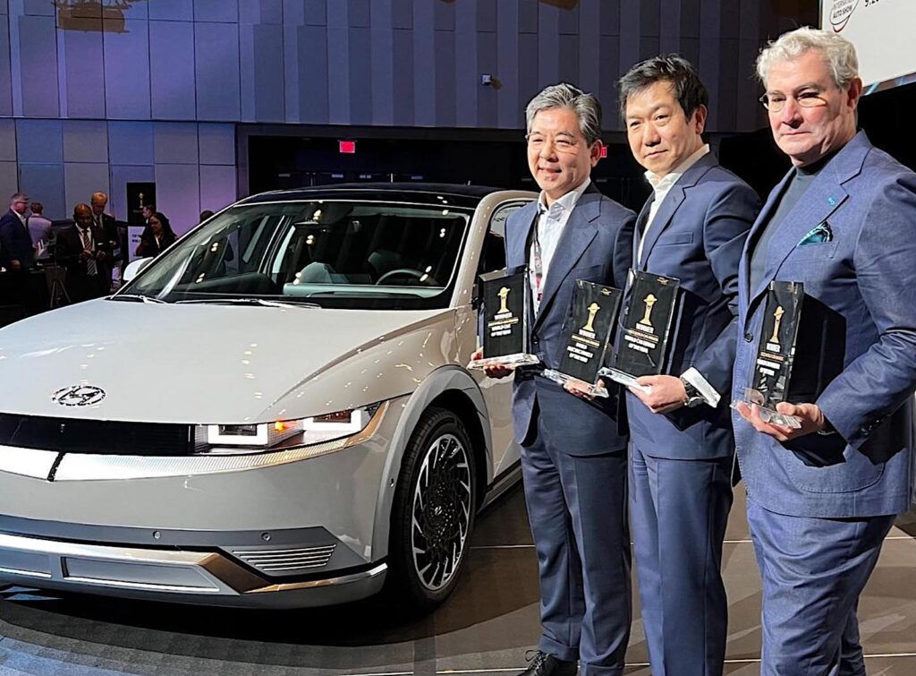 Hyundai four World Car Awards 2022