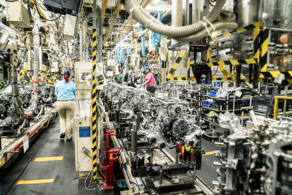 Toyota 4-cylinder plant investment two