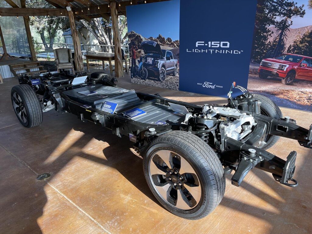 2022 Ford F-150 Lightning - platform