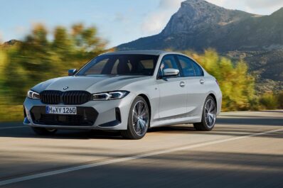 2023 BMW 3 Series - front 3-4 driving