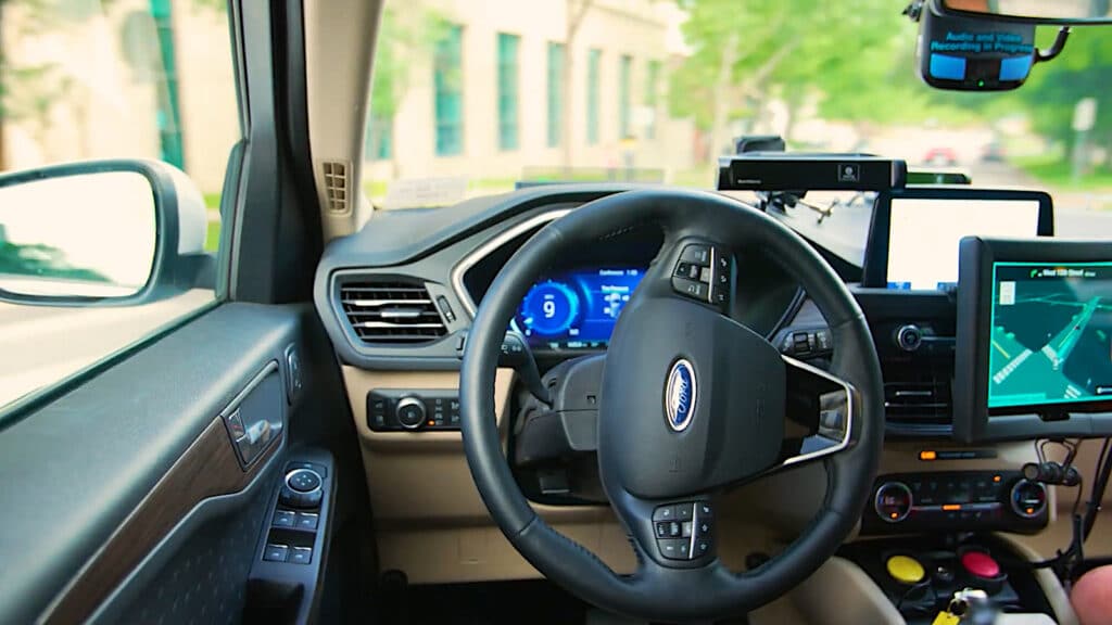 Ford Escape Argo steering wheel