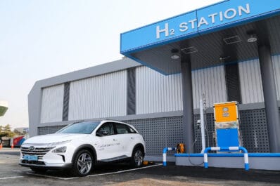 2022 Hyundai Nexo fuel cell and station REL