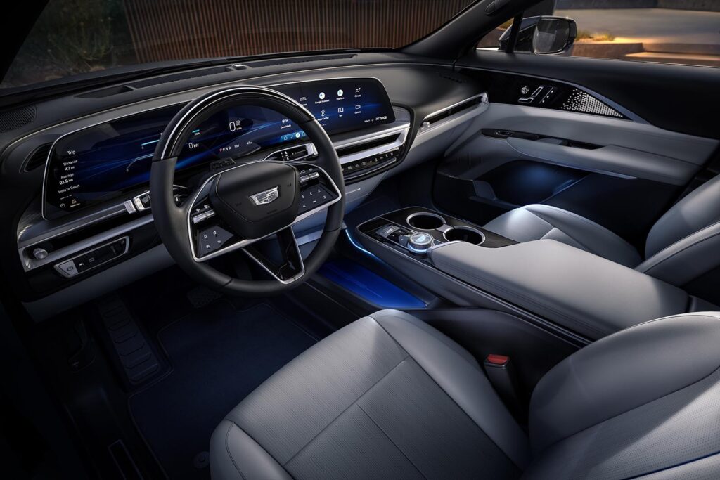 2023 Cadillac Lyriq interior REL