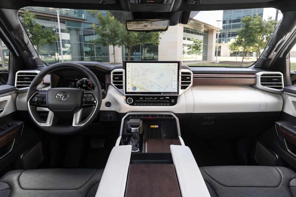 2023 Toyota Sequoia Capstone - interior REL